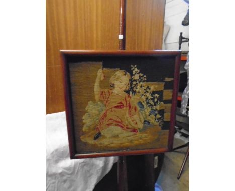 Tapestry on stand 