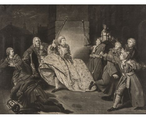 NO RESERVE Garrick (David).- A group of seven prints of Garrick in character, including Finlayson's 'Mr Garrick in the charac