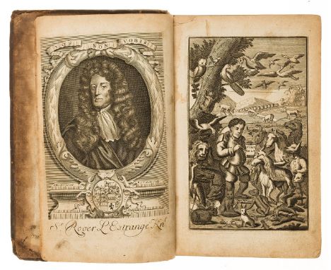 Fables.- Aesop. Fables, of Æsop and other eminent mythologists, sixth edition, engraved portrait frontispiece and additional 