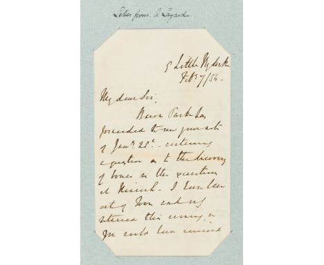 NO RESERVE Taylor (Alfred Swaine, English toxicologist and medical writer, 1806-1880).- An Account of the Grotta del Cane wit