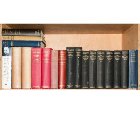 NO RESERVE Churchill (Winston S.) The Second World War, 6 vol., 1948-54; Lord Randolph Churchill, second edition, 1907 § Chur