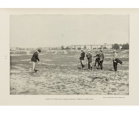 NO RESERVE Golf.- Hutchinson (Horace) British Golf Links: a Short Account of the leading Golf Links of the United Kingdom, fi