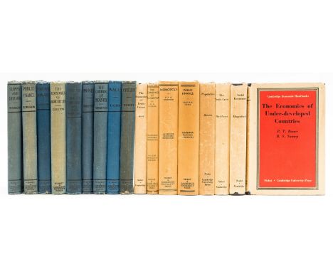 Economics.- Keynes (John Maynard, editor).- The Cambridge Economic Handbooks, comprising Robinson (M. E.) Public Finance, 192