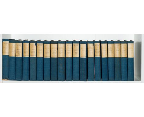 Richardson (Samuel) The Novels of Samuel Richardson, 19 vol., limited de luxe edition, vol. 1 with ink ownership inscription 