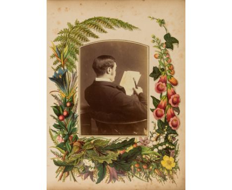 NO RESERVE Portraiture.- Two albums comprising over 220 late Victorian photographs, including a portrait of Queen Victoria, n