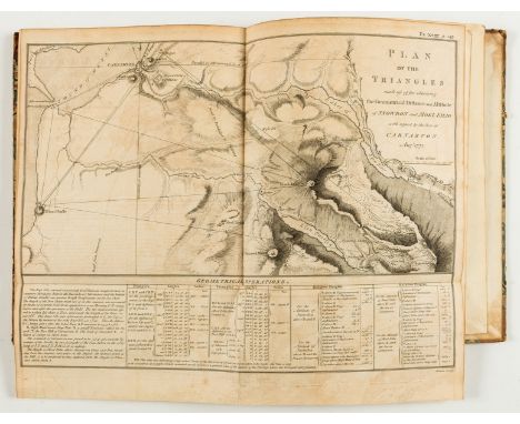 NO RESERVE Pioneer of Ordnance Survey.- Roy (William) Experiments and observations made in Britain, in order to obtain a rule