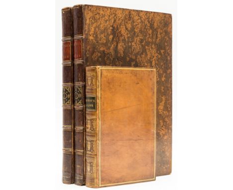 Thomson (James) The Poetical Works, 2 vol., list of subscribers at end vol. 1., faint ink-stamp to titles, ex-library with in