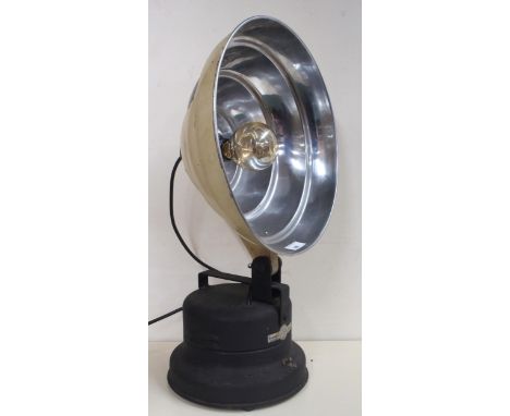 A mid 20th century Barber Electrical Services Ltd heat lamp with Edison style bulb&nbsp; Condition Report:Available upon requ