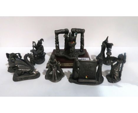 A small collection of Myth and Magic figures Condition Report:Available upon request