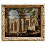 Römische Villa mit Brunnen