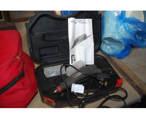 A Rotary power tool.
