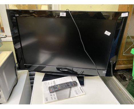 A Panasonic Viera digital TV.