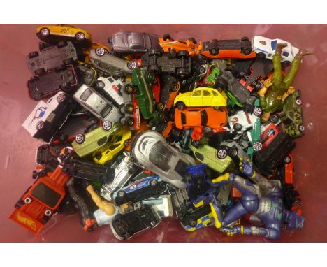 Matchbox, Corgi and other die-cast model vehicles 