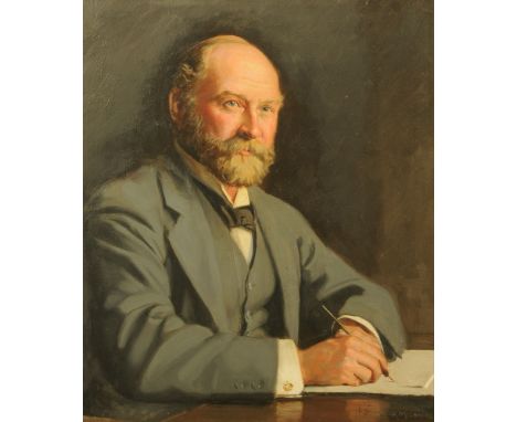 Mark Milbanke, oil on canvas, portrait of Sir Edward Stafford Howard K.C.B., of Thornbury Castle, MP for East Cumberland and 