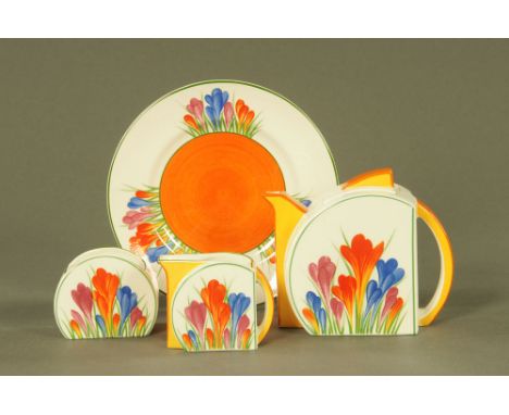 A Bradford editions Clarice Cliff limited edition "Tea for Two, Sugar, Cream and Toast" from a limited edition of seventy fiv