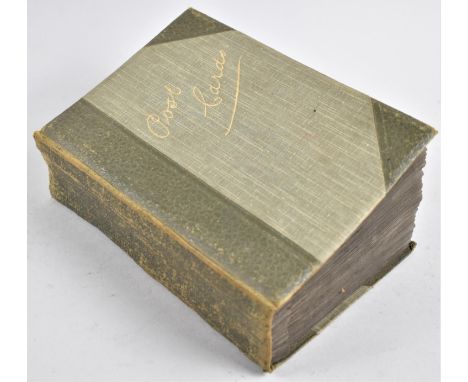 A Vintage Postcard Album Containing Mainly Coloured Scenic Postcards 