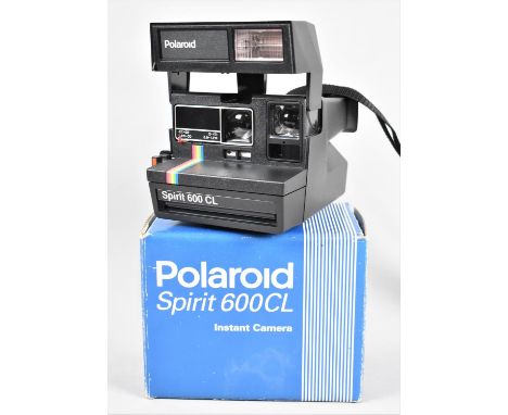 A Vintage Boxed Polaroid Spirit 600cl Instant Camera 