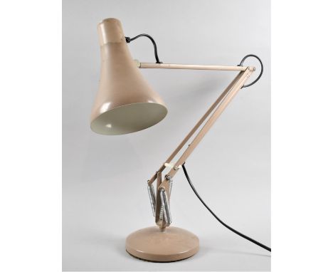 A Vintage Mushroom Coloured Anglepoise Table Lamp 