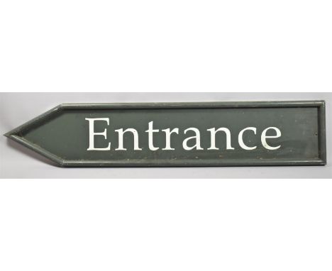 A Large Metal Entrance Arrow, 153cm Long 