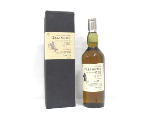 TALISKER 25YO 
This bottle is a prime example of why Talisker is one of my favourite drams.  Talisker 25 Year Old Single Malt