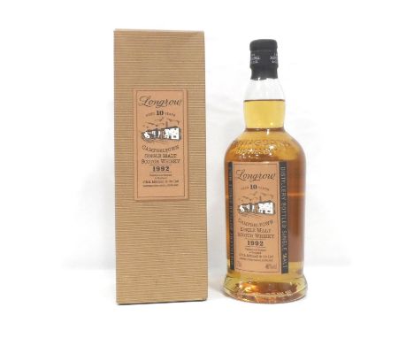 LONGROW 10Y0 - 1992
Longrow was first produced at Springbank Distillery in 1973 as an experiment in a more heavily peated sty
