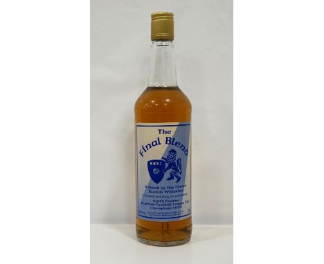 THE FINAL BLEND - RAITH ROVERS (- 2015)
Blended Scotch Whisky.  70cl.  40% abv.  Limited bottling to celebrate Raith Rovers -