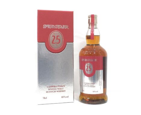 SPRINGBANK 25YO - 2014 RELEASE
The folks at Spingbank Distillery are one of the few producers who can say that 100% of the pr