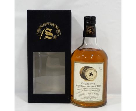 GLENURY ROYAL 1975 - SIGNATORY
Whisky from Silent Distilleries are definitely the way to go - as long as they don't get re-op