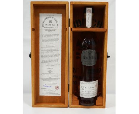 GLENFIDDICH 15YO DISTILLERY EXCLUSIVE
Only available to buy at the Distillery and matured in Sherry, Bourbon and New Oak.  Gl