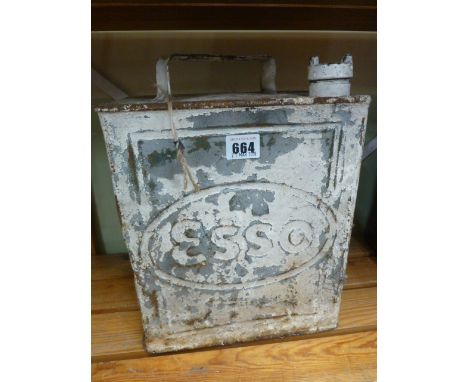 Vintage ESSO petrol can 