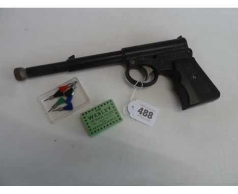 Vintage Gat gun air pistol (Harrington, Surrey) 