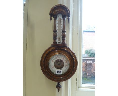 Aneroid banjo barometer 