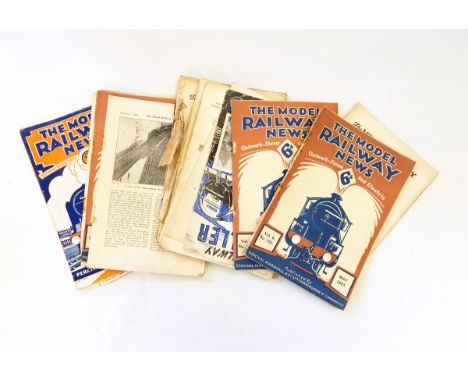 RailwayanaA large quantity of the magazine "The Model Railway News", 20's and 30's, a quantity of Model Railway Journal 1980'