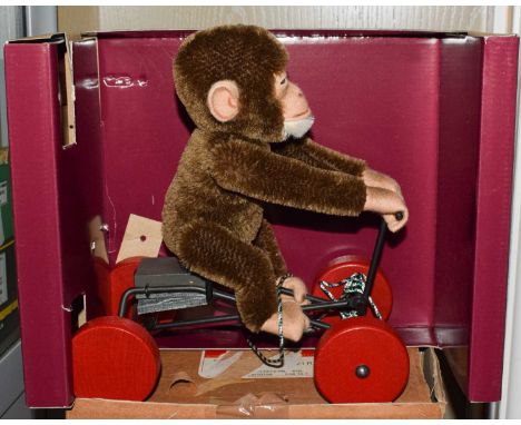 A Steiff chimp replica 'Peter 1921', and a replica 'Pantom-Bar' (2)