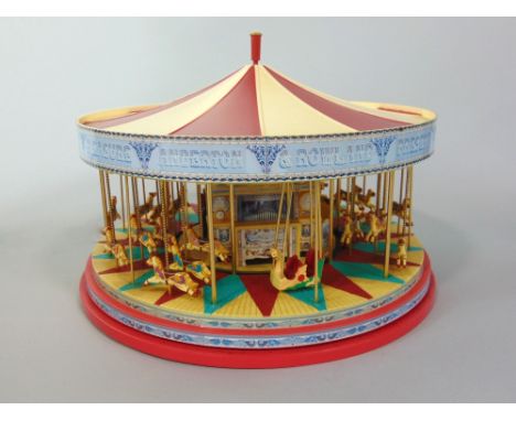 'Gallopers' Merry-go-Round by Corgi, 1/50 scale with AC/DC adapter, horses revolve, no light or sound, in original box