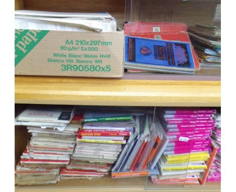 A collection of mixed Ordnance Survey maps including examples by Bartholomew's, Ordnance Survey 1-inch Tourist Map, etc (two 