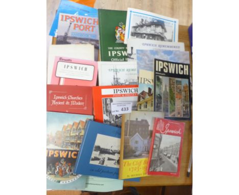 Books : Ipswich collection of 15 booklets/pamphlets relating to Ipswich (15) vintage &amp; modern
