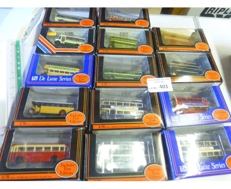 Diecast : Buses - E F E boxes 1:76 scale - all in good cond (14)