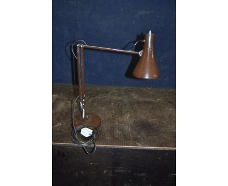 AN 'ANGLEPOISE LIGHTING Co' ARTICULATED LAMP (PAT pass and working)