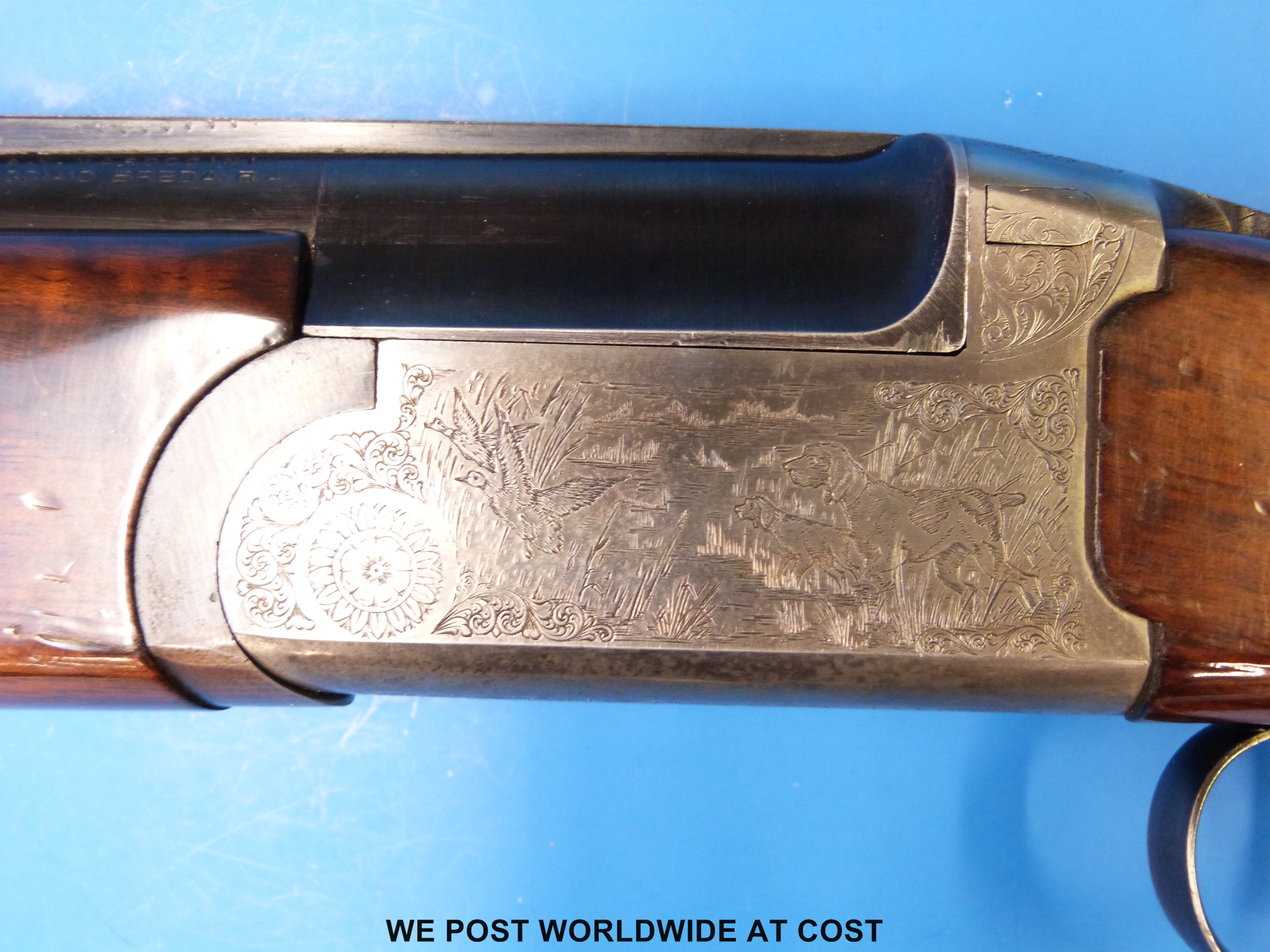 Maroccini Acciaio Breda B4 12 bore over and under shotgun with ...