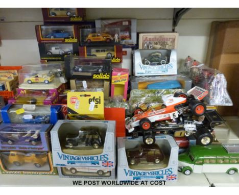 Over 50 Corgi, Matchbox, Exclusive First Editions EFE, Solido, Rio and other diecast model vehicles (all in original boxes)