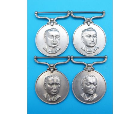 Four Rhodesian General Service medals awarded to PR76209 Rfn. Ingram Rts, R645495 Pte. K. Jonathan 474077A G.D. Mamberi and 7