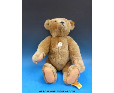 Steiff Classic 1906 teddy bear with blonde mohair and growler (in original box)