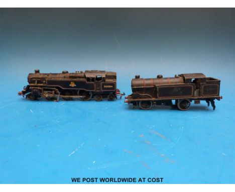 A Hornby Dublo 80054 engine c1950's and a Hornby Dublo engine and tender 31757 c1960's (both unboxed)