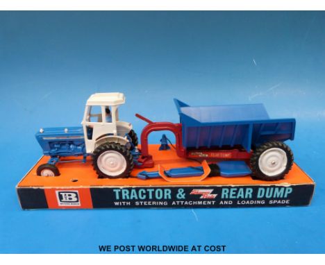 Britains tractor and rear dump. 