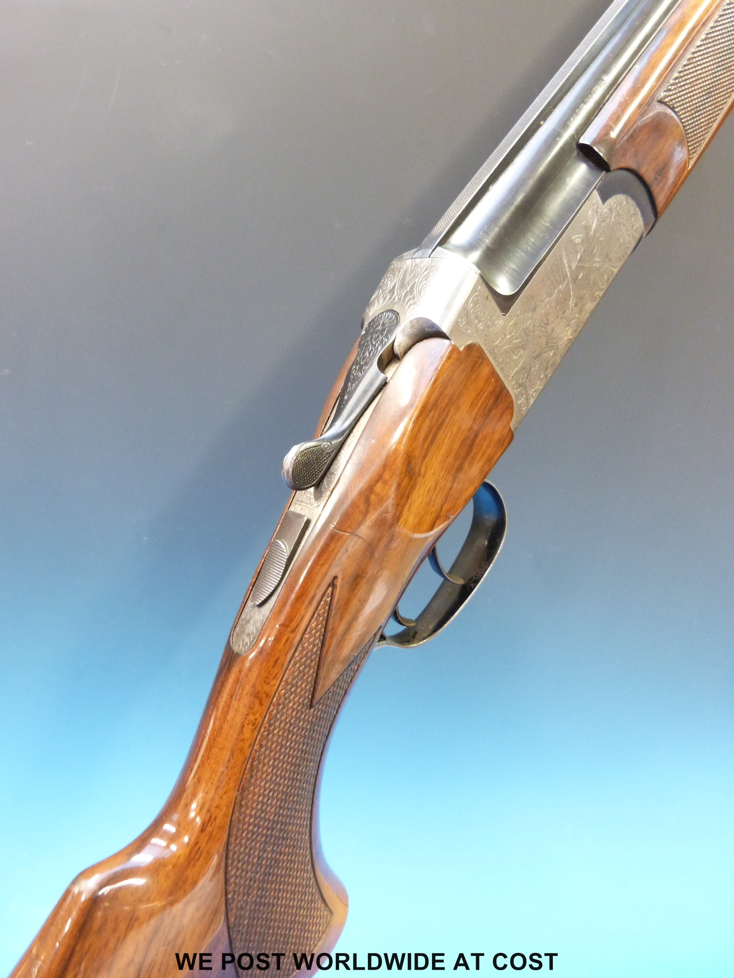 Maroccini Acciaio Breda B4 12 bore over and under shotgun with ...