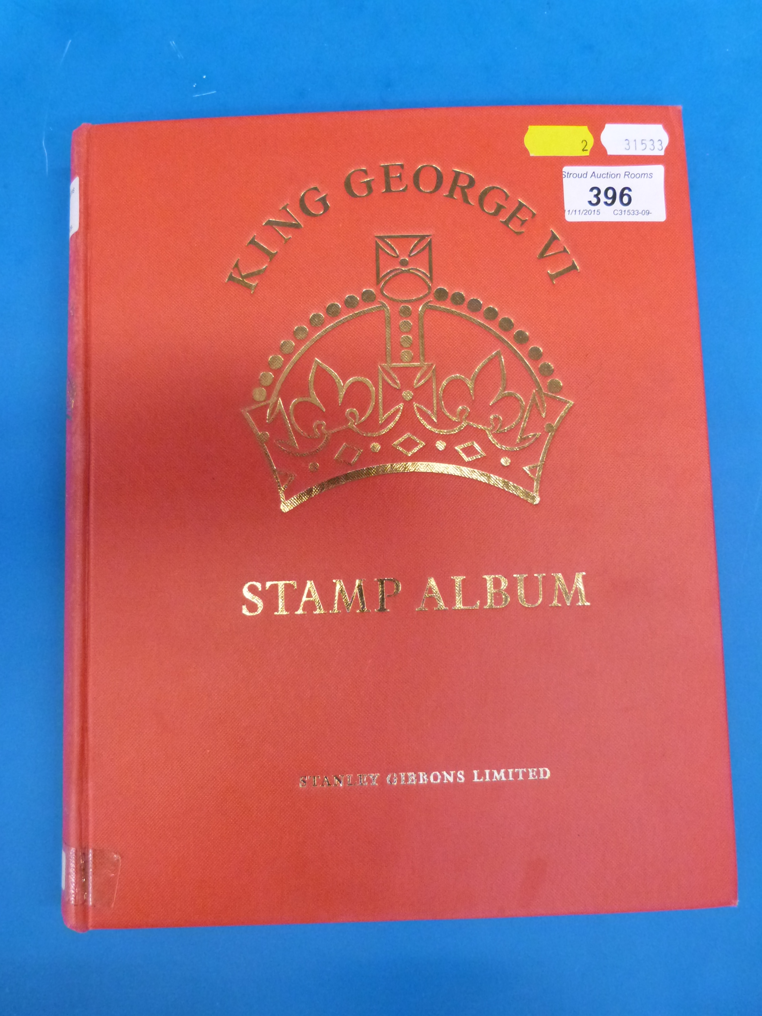 A Stanley Gibbons King VI stamp album, mint and used stamps