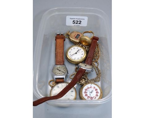 Record ladies chrome wristwatch, signed silvered engine turned Arabic dial, snap on Denisteel case back, unsigned Swiss Made 