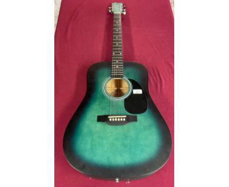 Eastwood six string acoustic guitar, model number LA125 BL