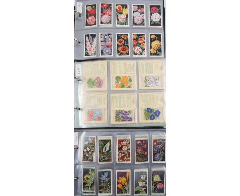 Three albums of assorted Botanical related cigarette cards by Carreras, Wills, Gallaher, Kensitas and others, most sets appea